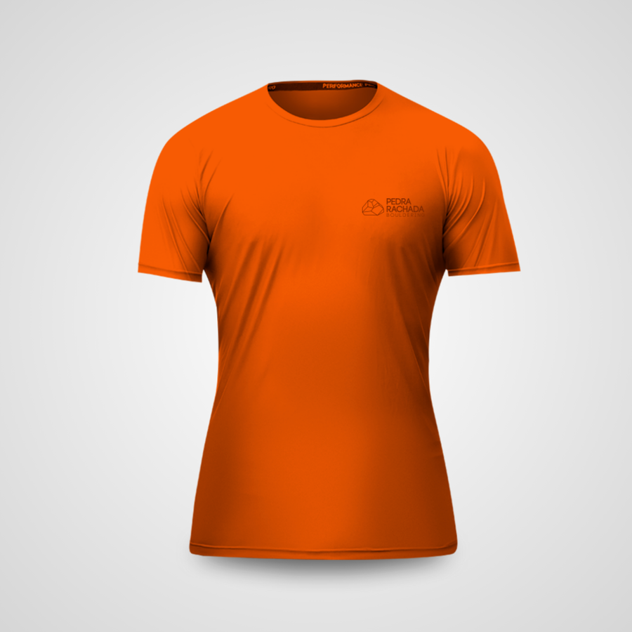 OUTLET - Camiseta Dry Confort Pedra Rachada Masculino Laranja 2024