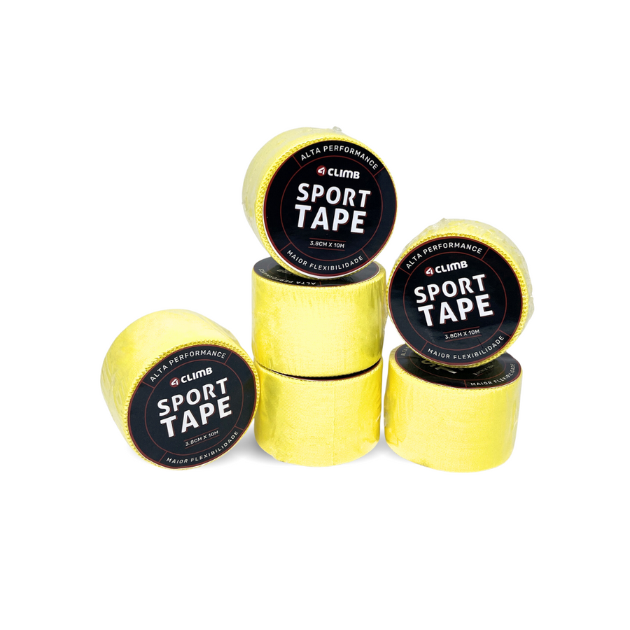 Kit 6 und. Esparadrapo Esportivo SPORT TAPE 4climb Amarelo