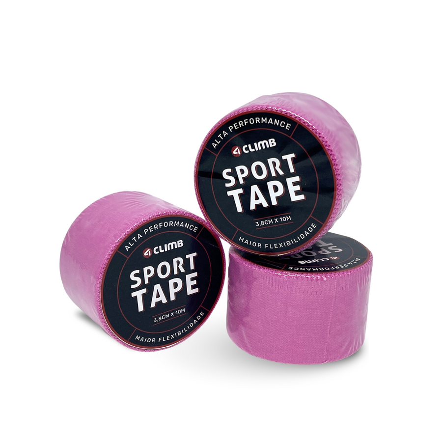 Kit 3 und. Esparadrapo Esportivo SPORT TAPE 4climb Rosa Claro