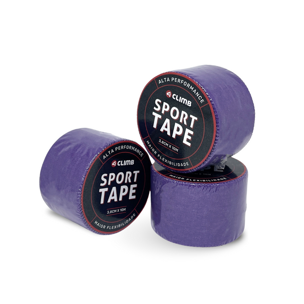 Kit 3 und. Esparadrapo Esportivo SPORT TAPE 4climb Roxo